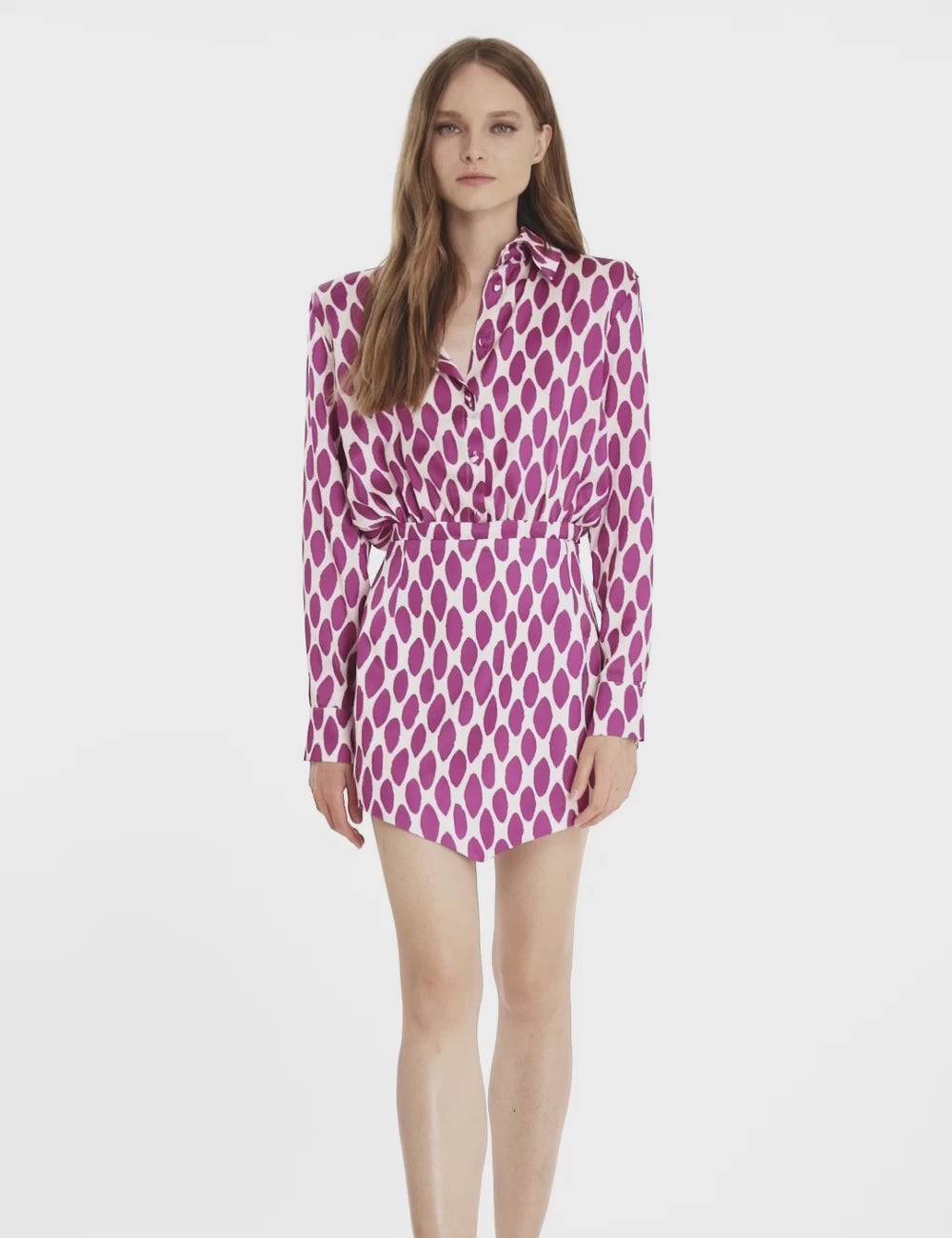 Jijil Abito a maniche lunghe con collo a camicia Qualità