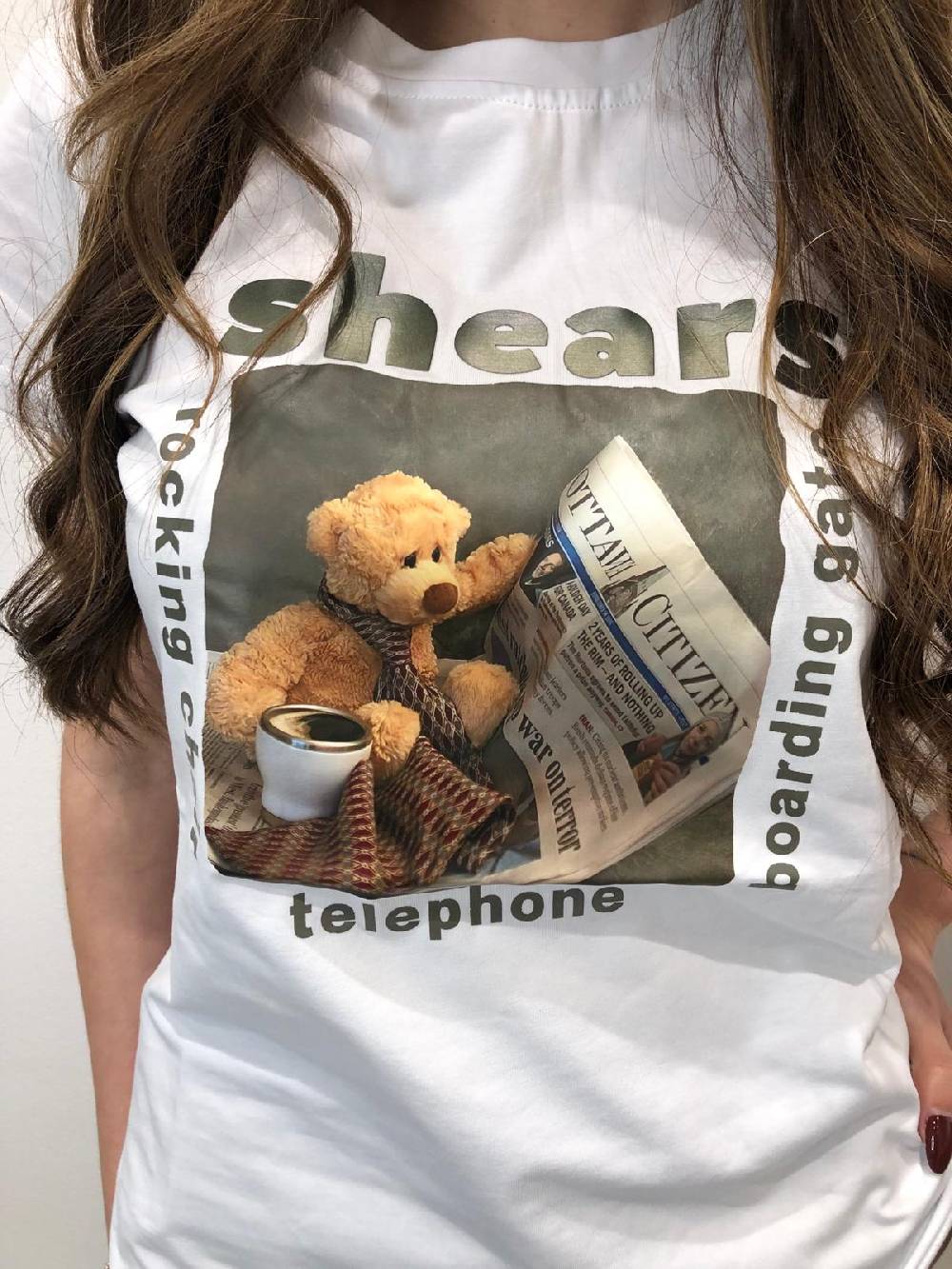 Le Chicche T-shirt Orsetto In Saldo