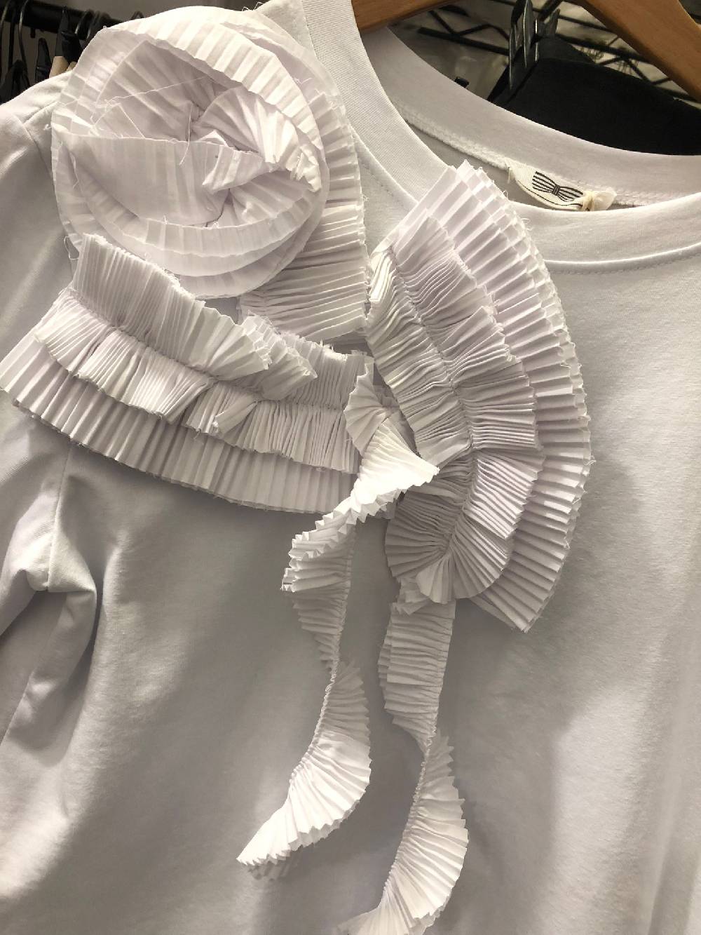 Le Chicche T-shirt Rouches Shopping Online