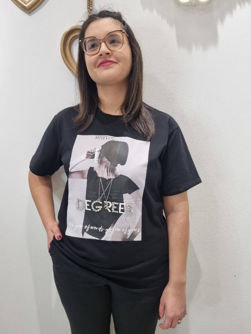 Le Chicche T-Shirt MissYou Soddisfazione Garantita