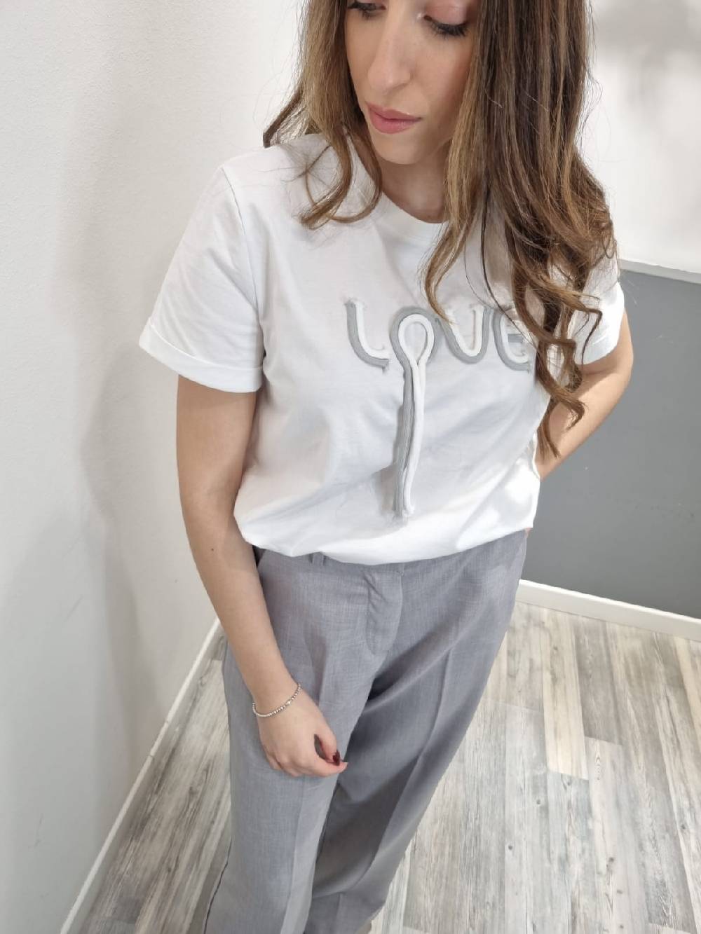 Le Chicche T-shirt doppio Love Affare Del Giorno