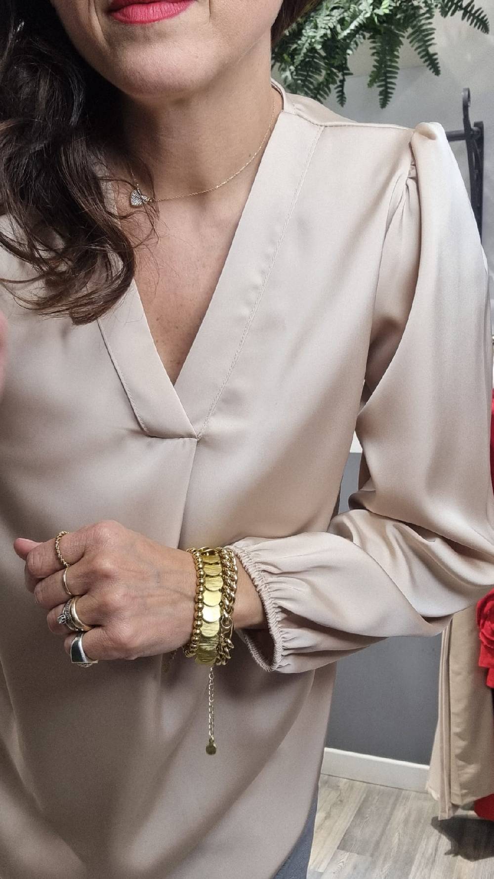 Le Chicche Camicia Champagne Hotsell