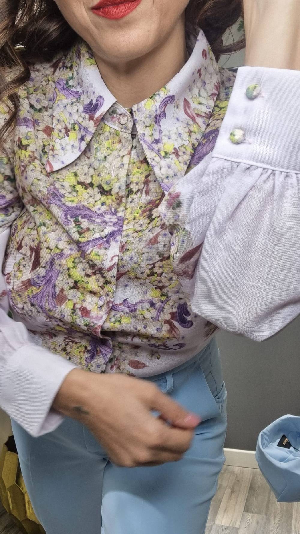 Le Chicche Camicia Flowers Vendite Flash