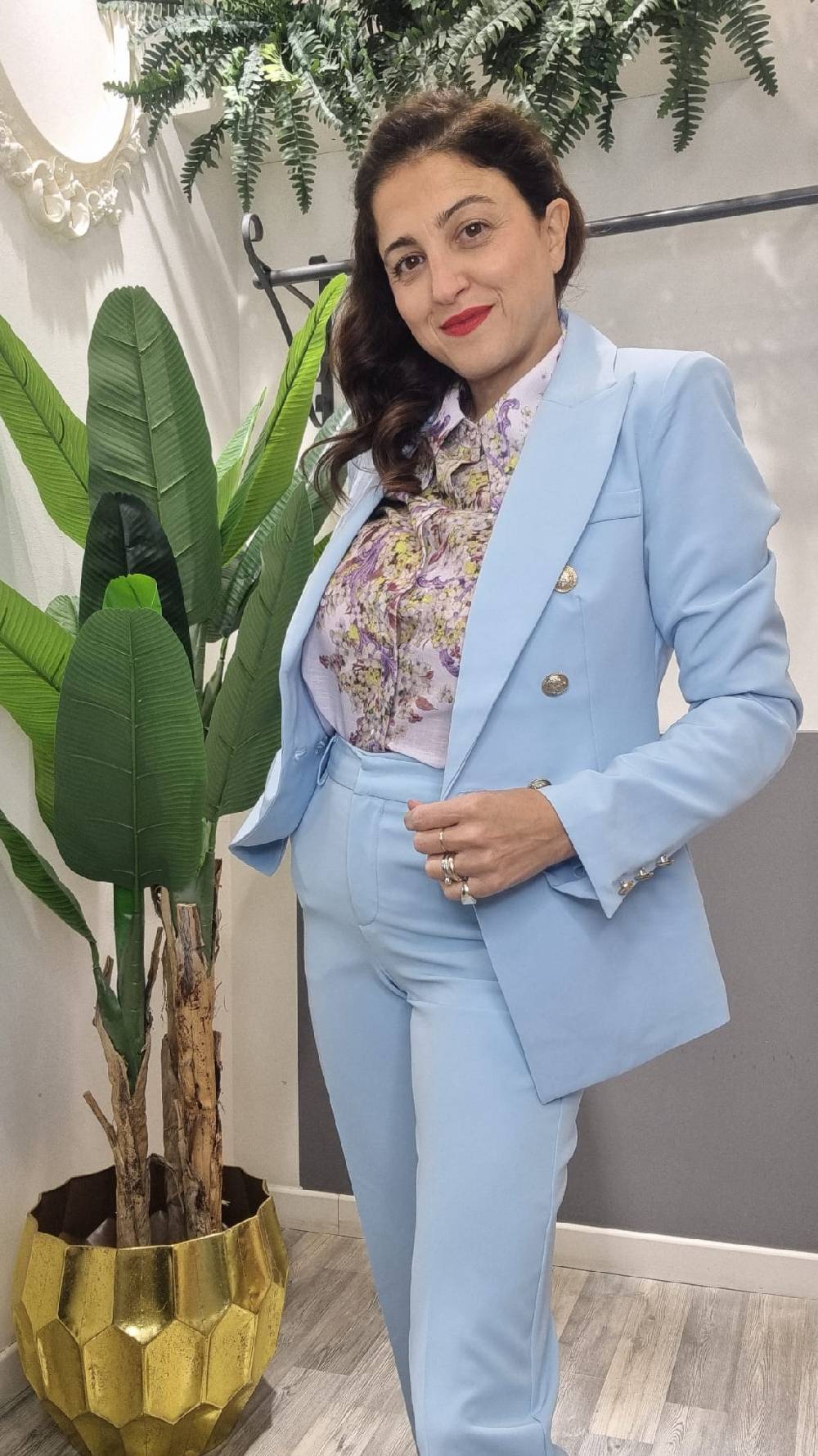Le Chicche Camicia Flowers Vendite Flash