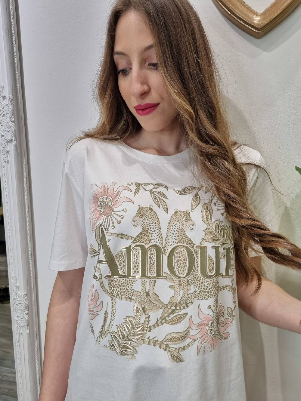 Le Chicche T-shirt Amour In Linea