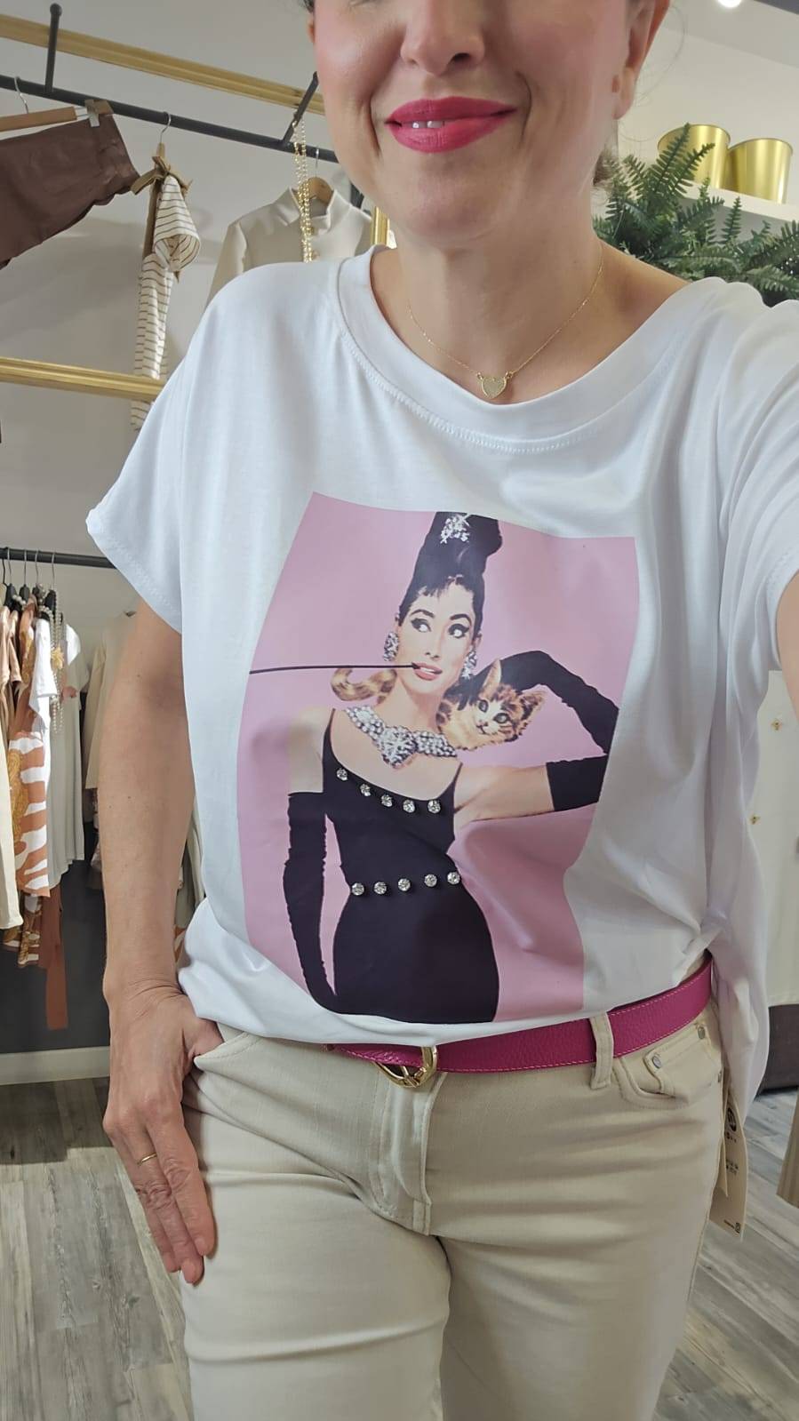 Le Chicche T-shirt Audrey Italia