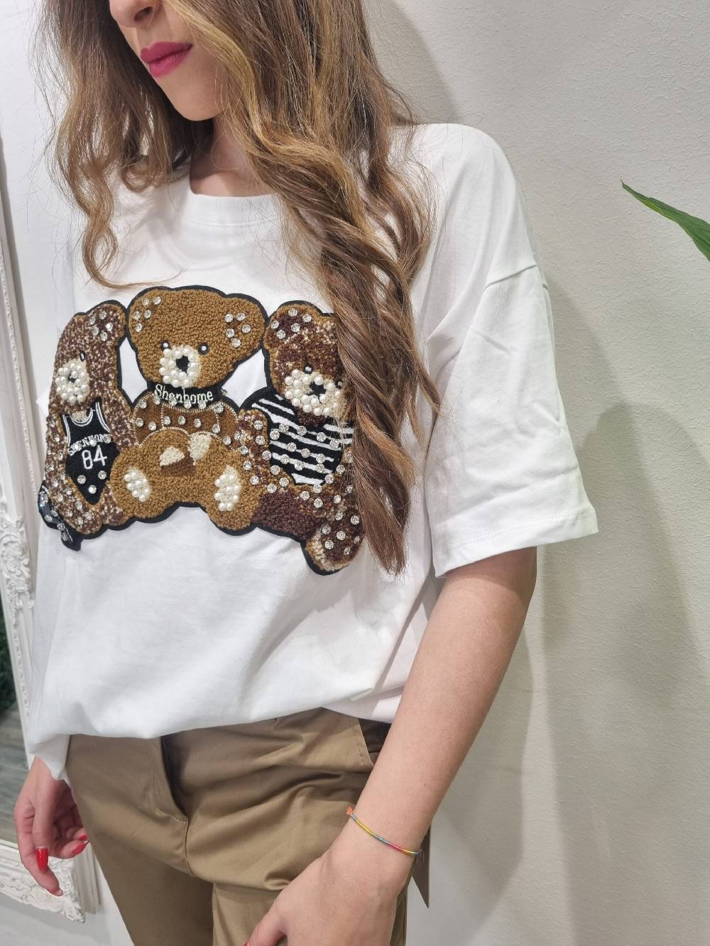 Le Chicche T-shirt Bears In Linea