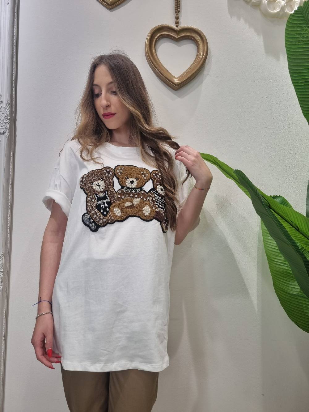 Le Chicche T-shirt Bears In Linea