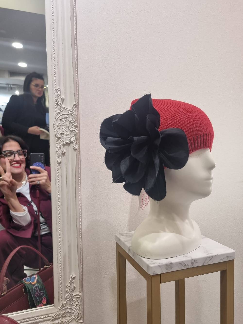 Le Chicche Cappello Cuffia Red Online