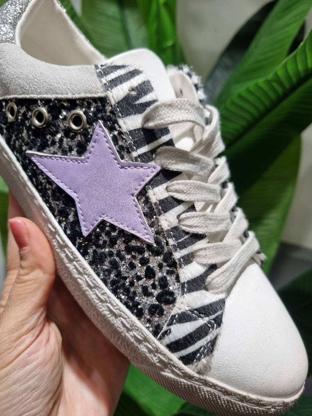 Le Chicche Sneakers Stella Lilla Italia