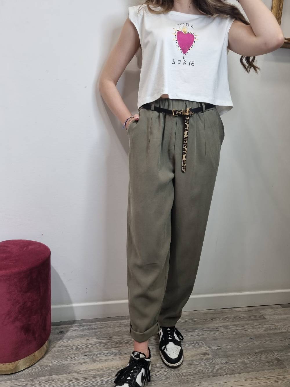 Le Chicche T-shirt “Amor e Sorte” Pezzi Unici