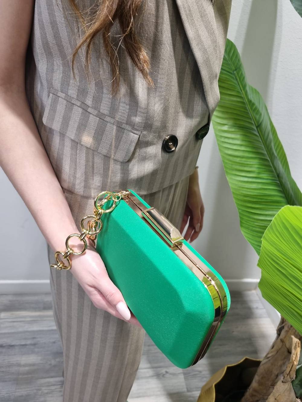 Le Chicche Clutch Verde gucci In Saldo