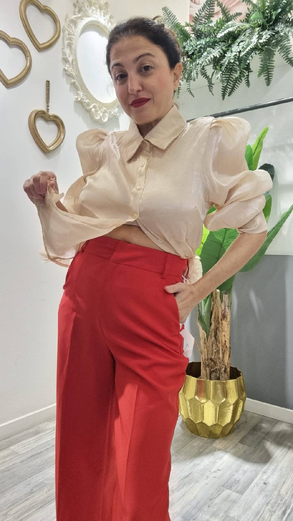 Le Chicche Pantalone Palazzo 008 Saldi