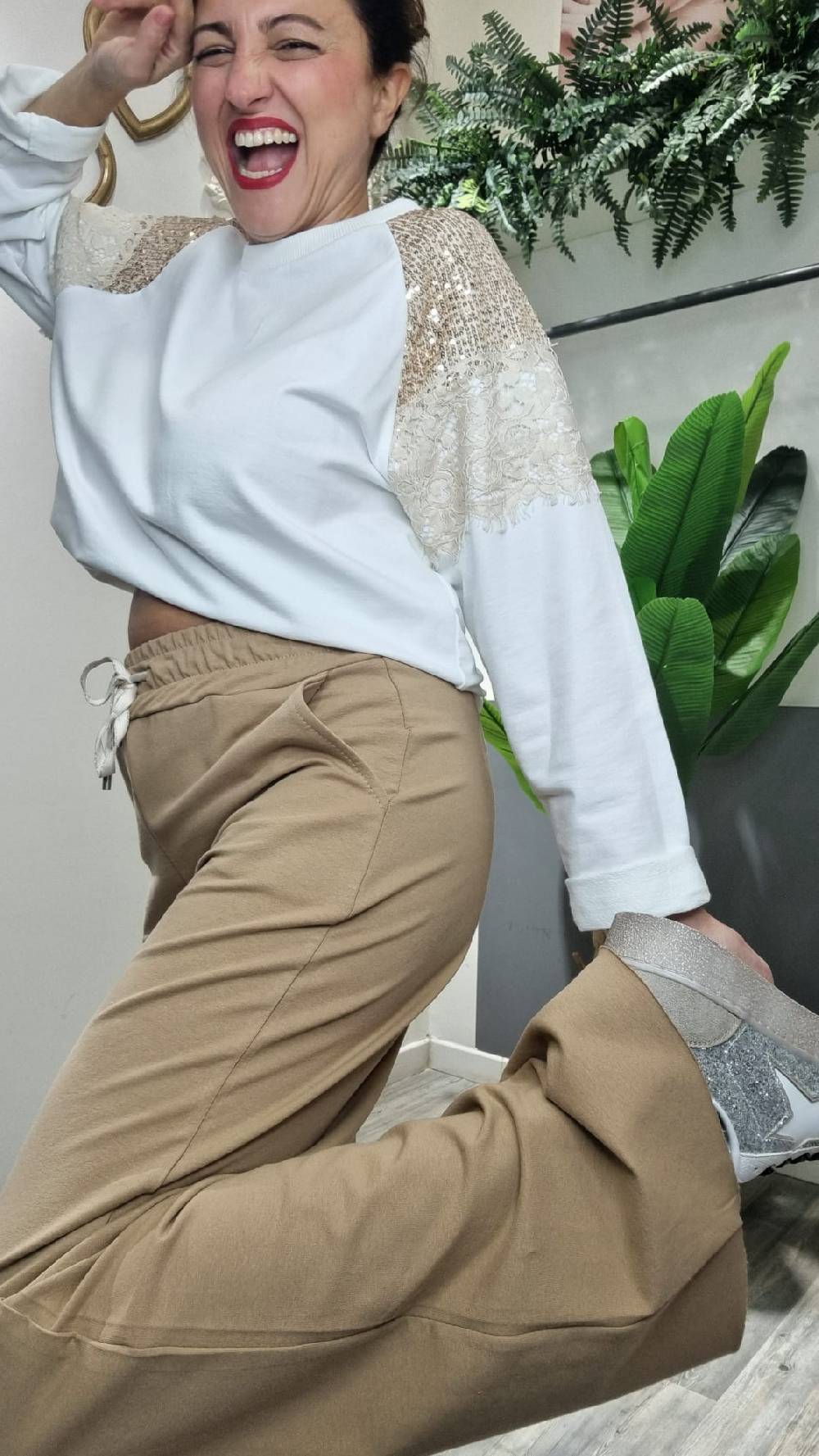 Le Chicche Pantalone Palazzo 102 Offerte