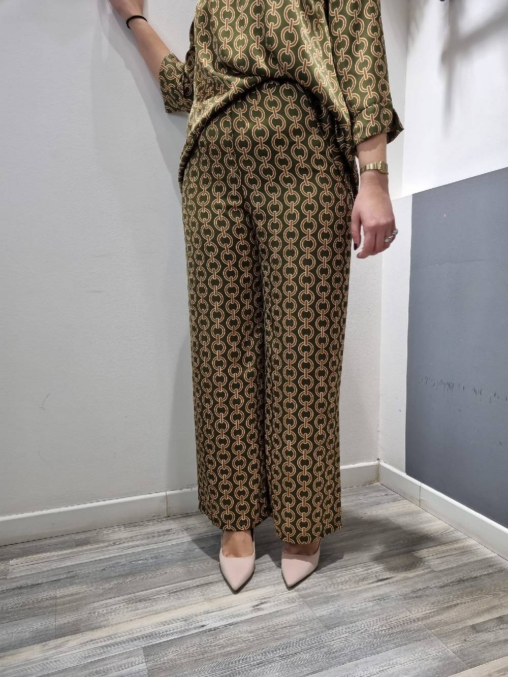 Le Chicche Pantalone Satin 398 Saldi Di Fabbrica
