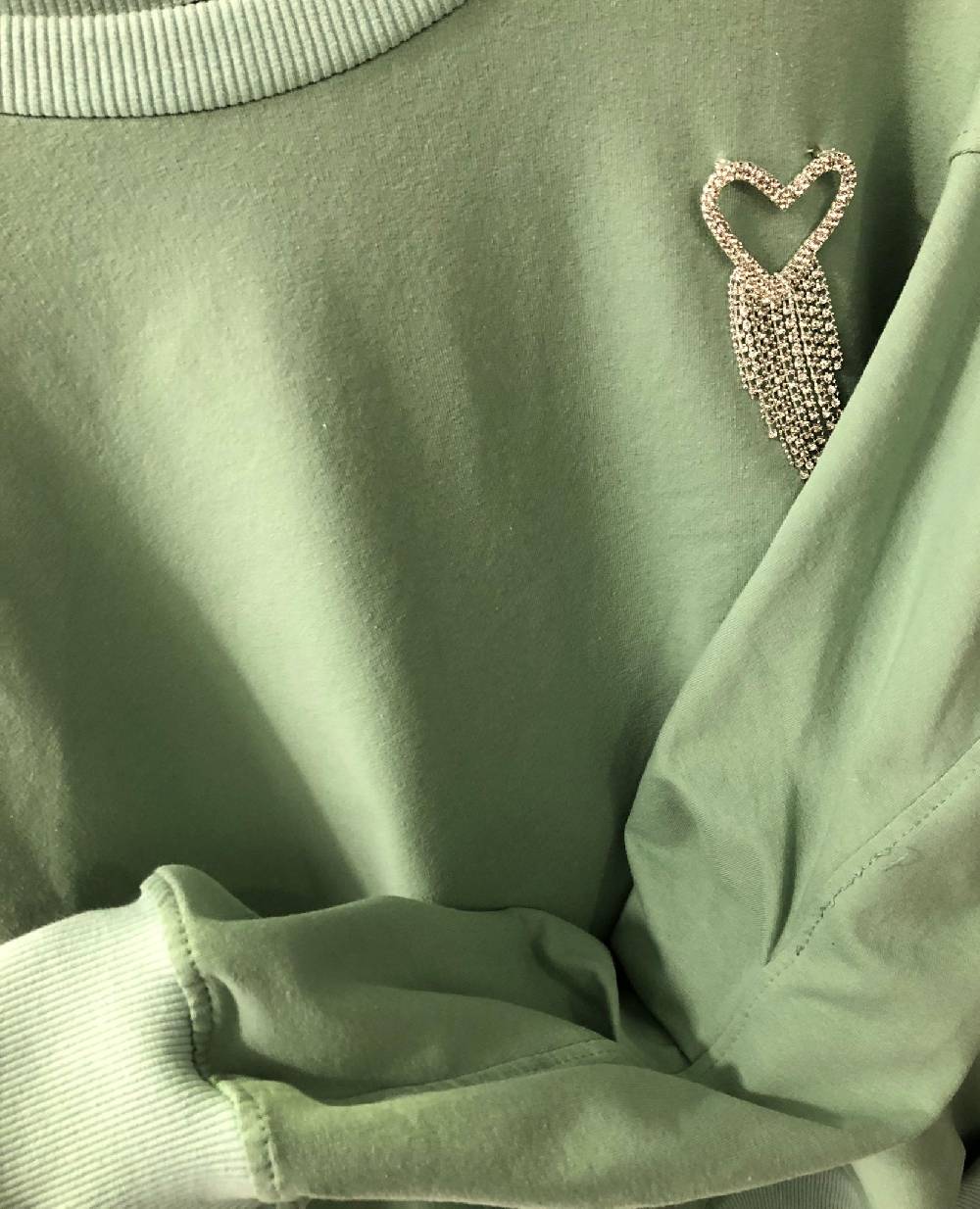 Le Chicche Felpa Menta Italia