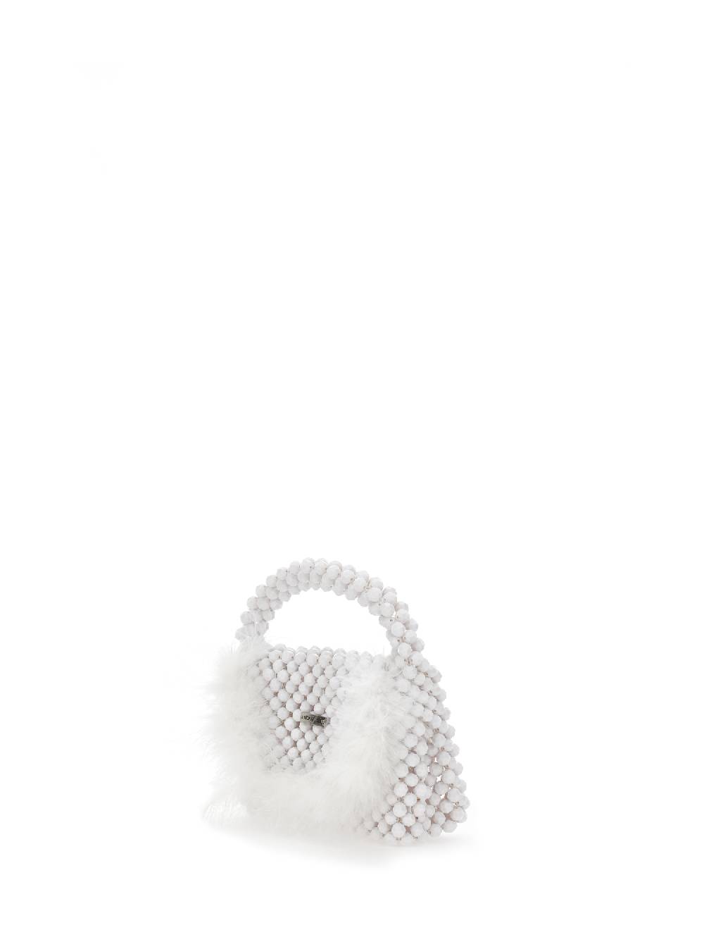 Monnalisa Borsa crystal con piume Vendita