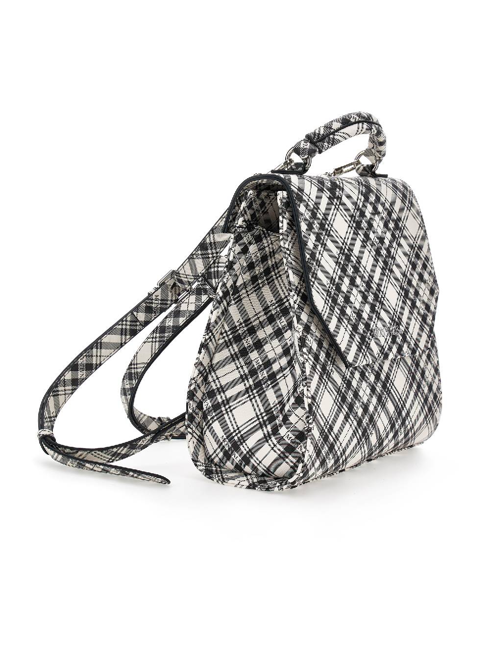 Monnalisa Zainetto tessuto tartan Spedizione Gratuita