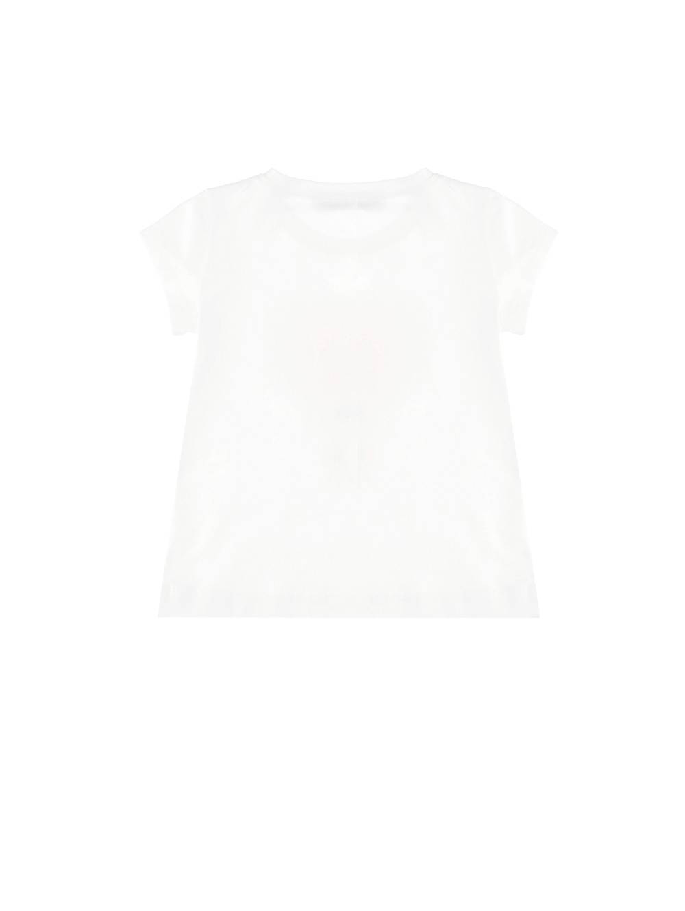 Monnalisa T-shirt cotone stampata con strass Qualità Garantita