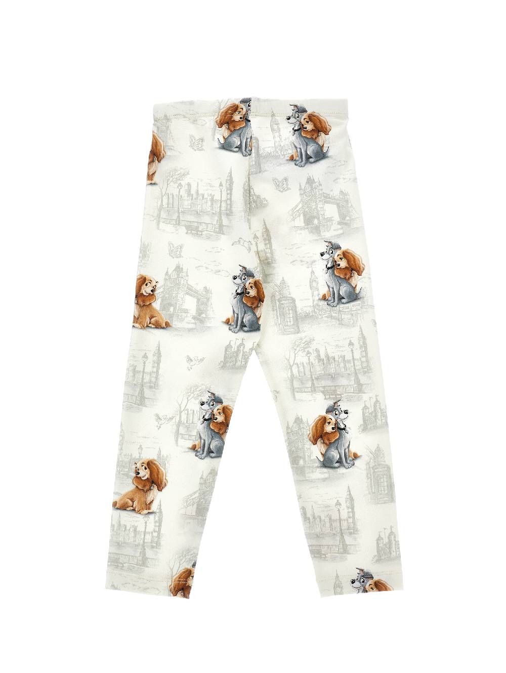 Monnalisa Leggings jersey Lilli e il Vagabondo Sottocosto