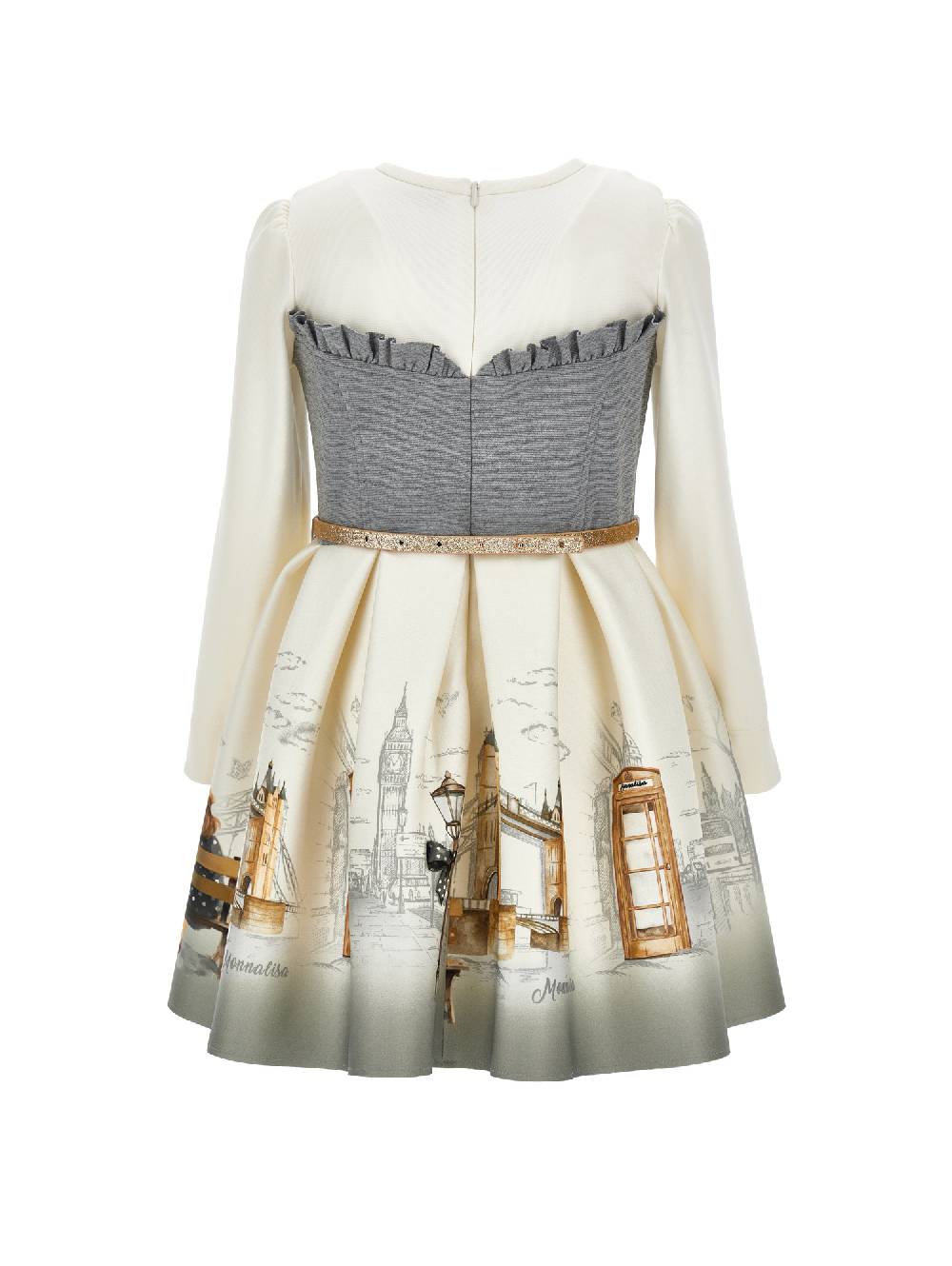 Monnalisa Abito bustier ispirazione Londra Convenienza