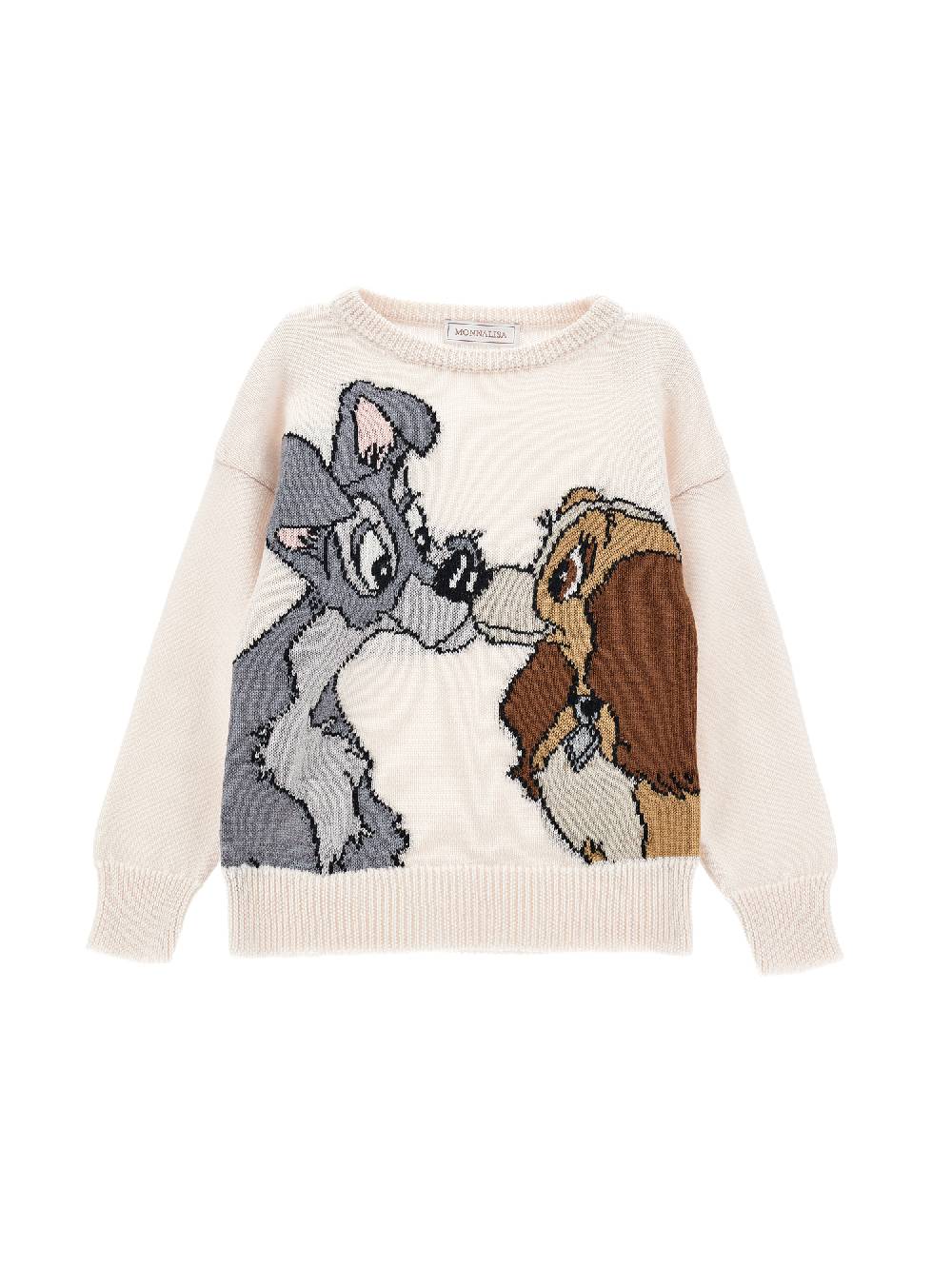 Monnalisa Pull lana merino Lilli e il Vagabondo