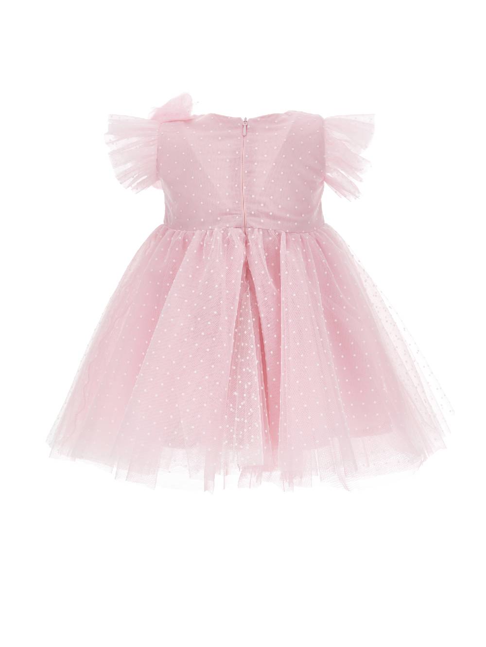 Monnalisa Abito tulle plumetis Vendita Calda