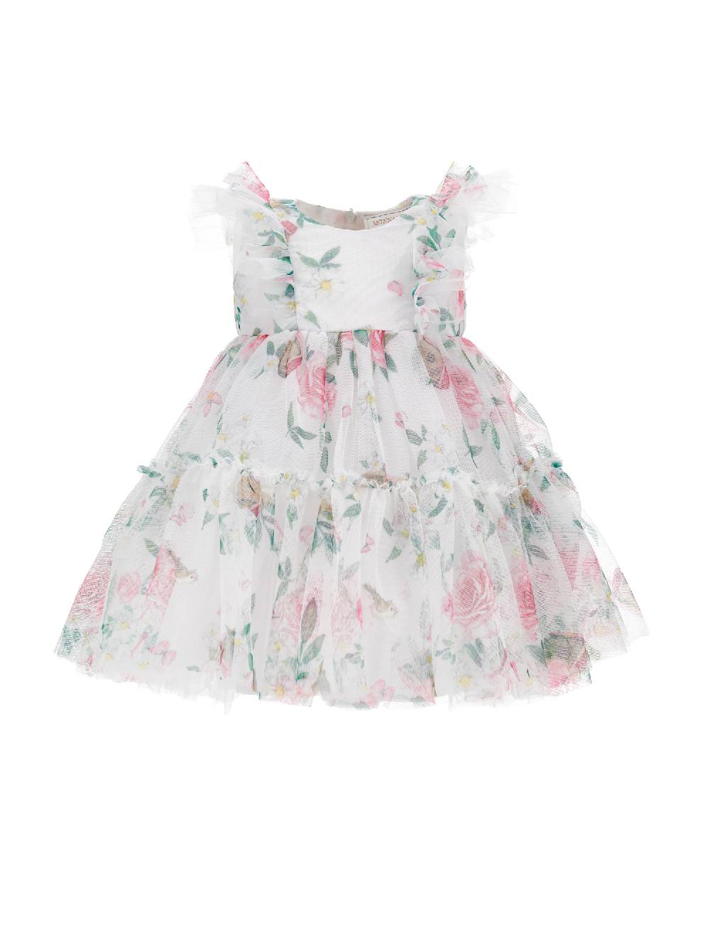 Monnalisa Abito tulle floreale