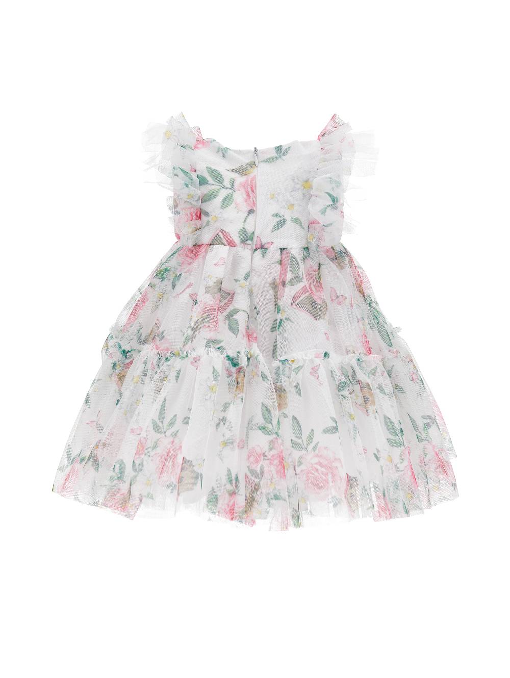 Monnalisa Abito tulle floreale Vendite Flash