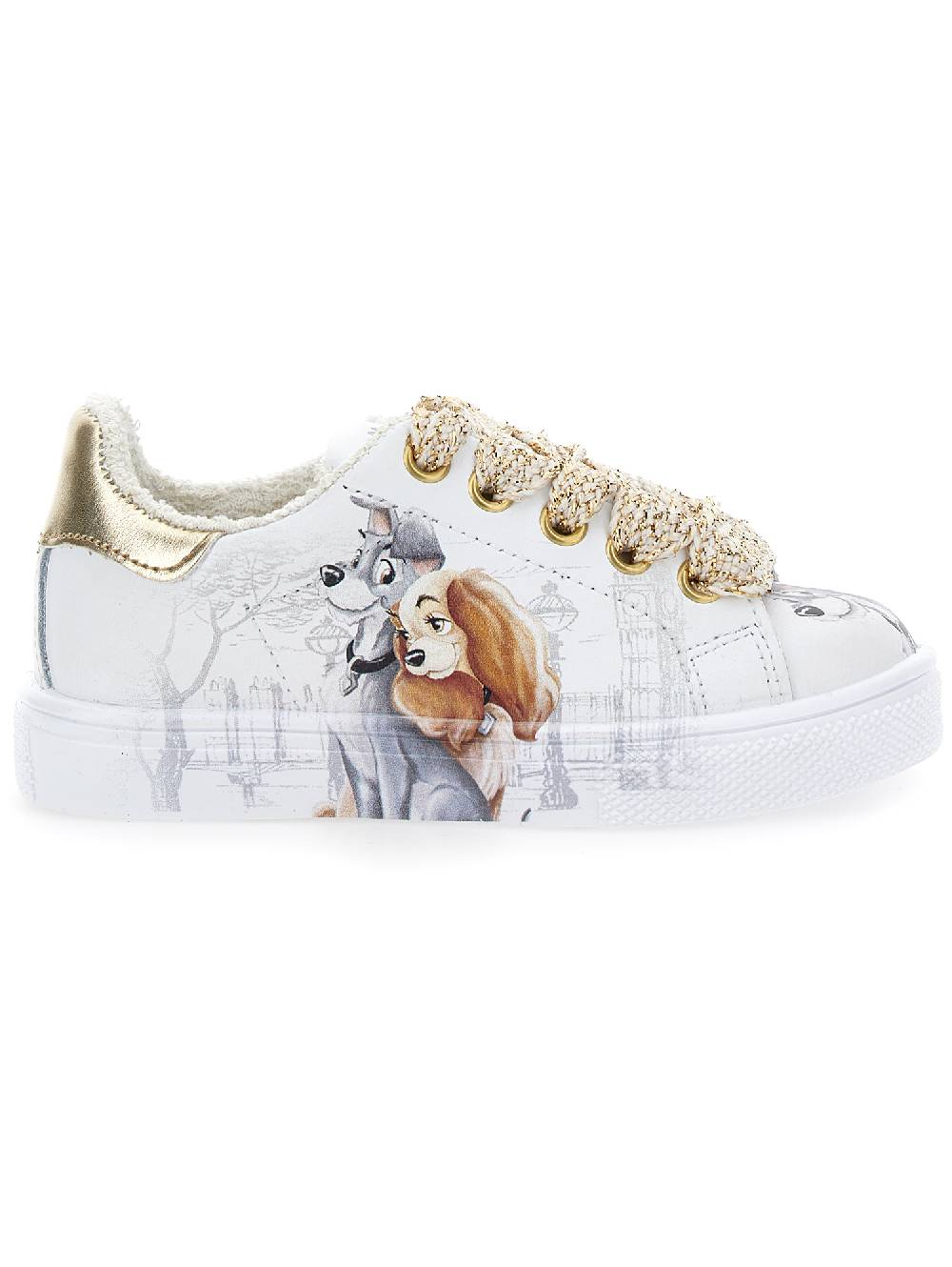Monnalisa Scarpe modello tennis Lilli e il Vagabondo