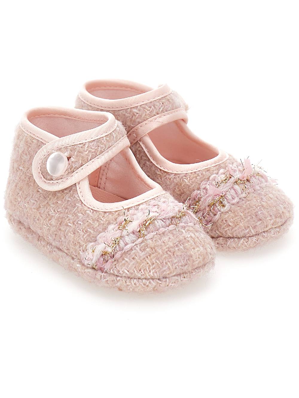 Monnalisa Ballerine tessuto bouclé Promozione Limitata