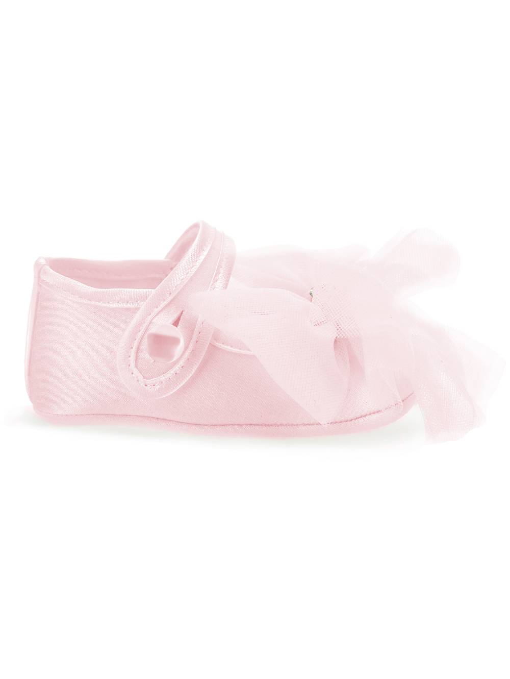 Monnalisa Ballerine raso con maxifiocco