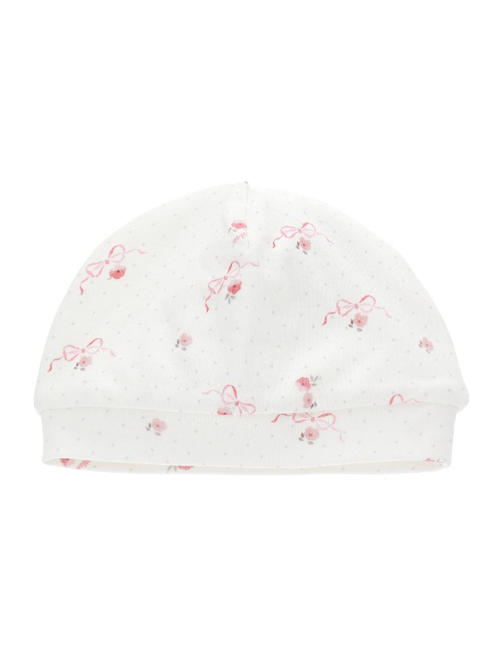Monnalisa Cuffietta jersey floreale Prezzo Ridotto