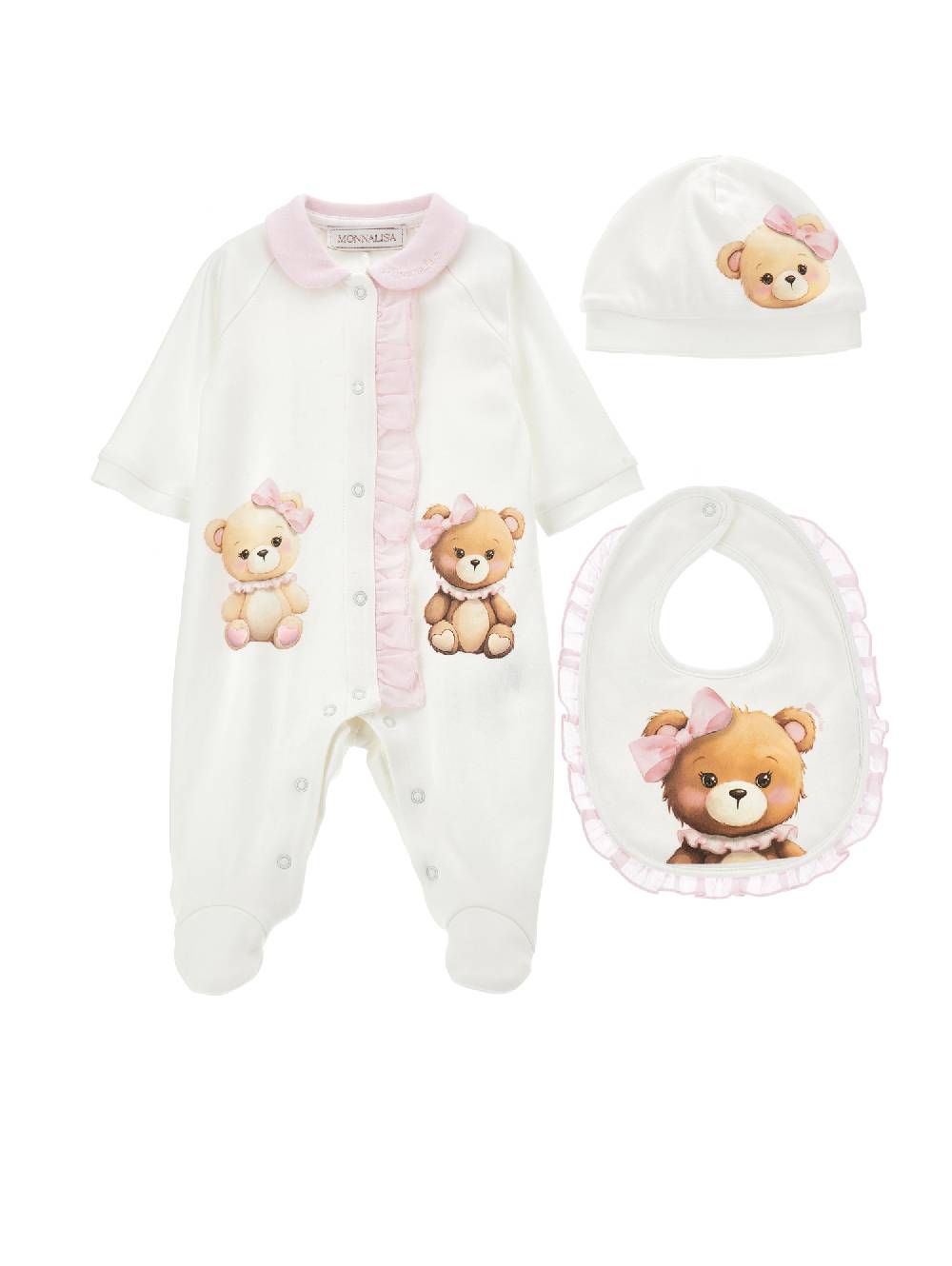 Monnalisa Completo tre pezzi tulle