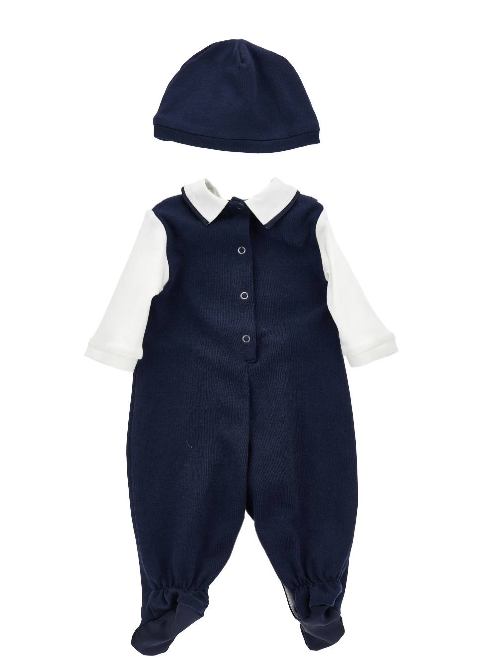 Monnalisa Completo tutina elegante con cuffietta e papillon Vendita