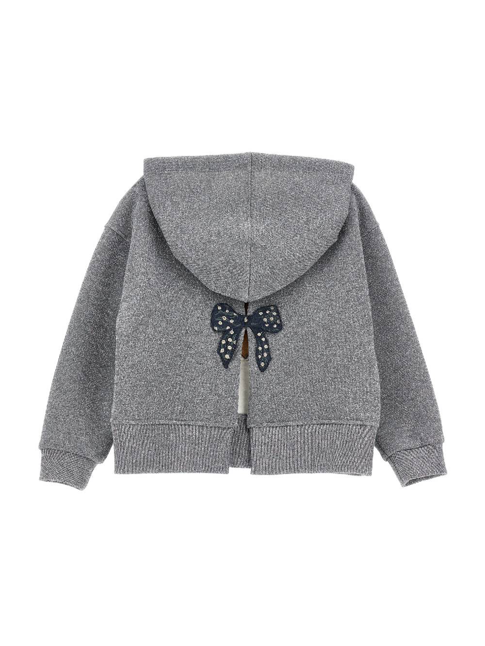 Monnalisa Hoodie lurex Lilli e il Vagabondo Promozione Limitata