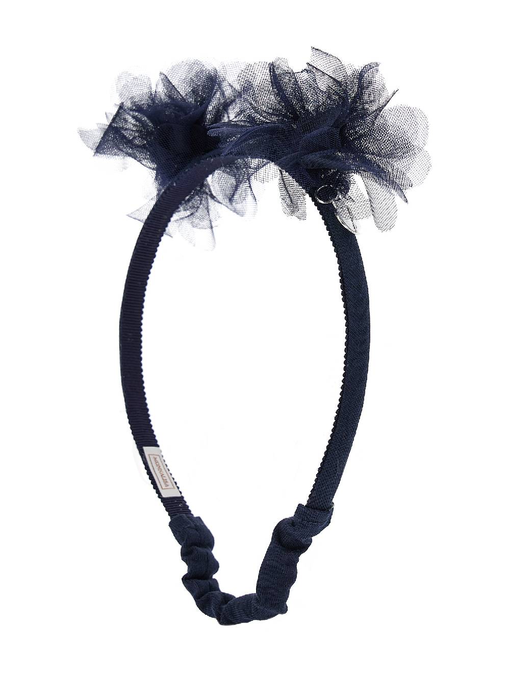Monnalisa Cerchietto per capelli in tulle pom pon Shopping Online