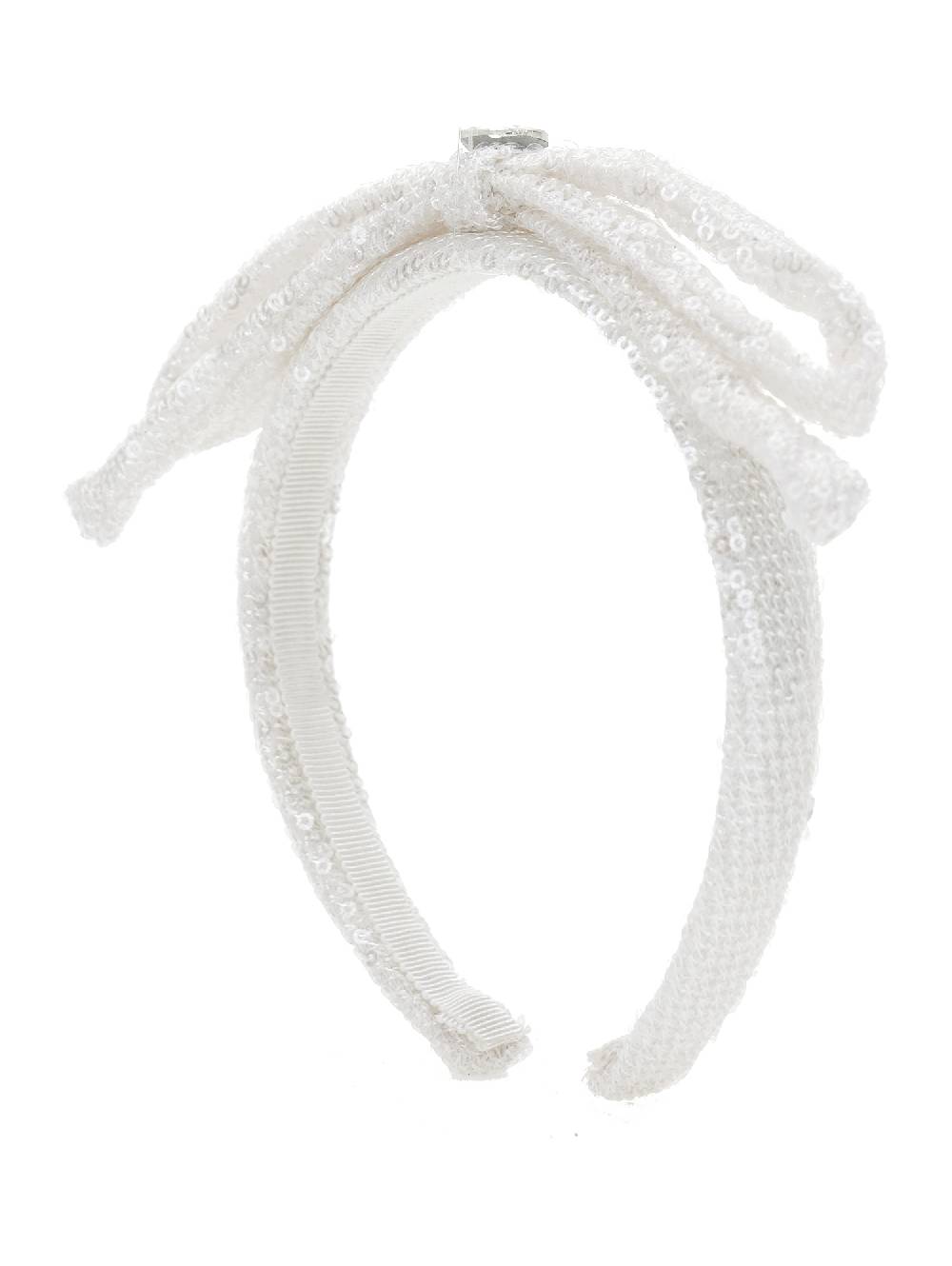 Monnalisa Cerchietto per capelli in paillettes Sconto