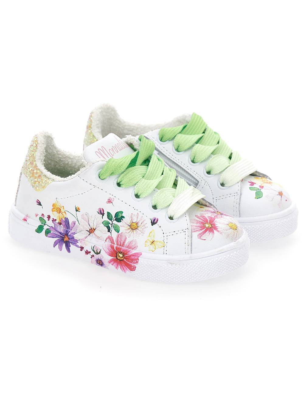 Monnalisa Sneakers bycast stampa fiori Outlet