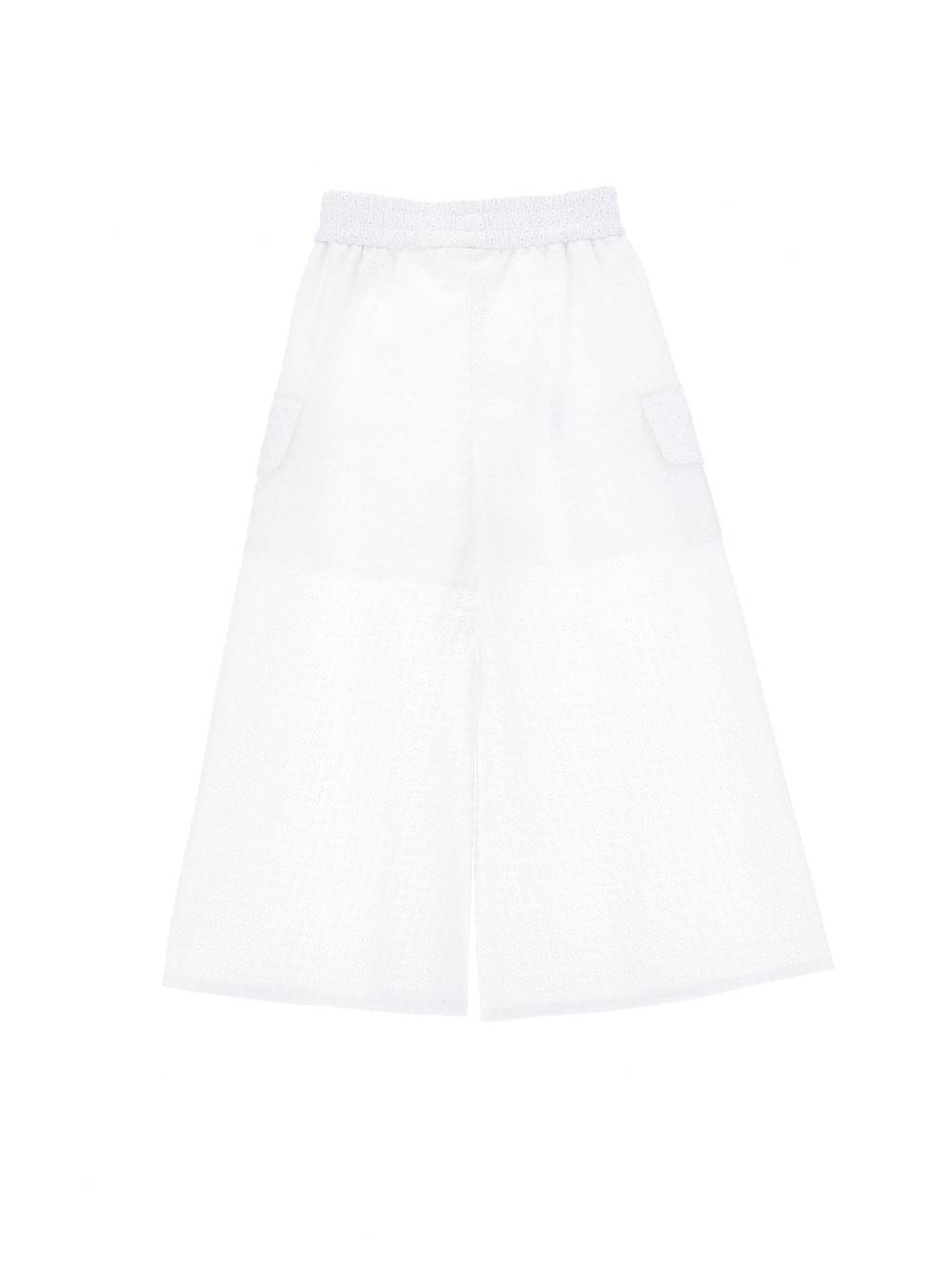 Monnalisa Pantaloni pizzo sangallo Outlet