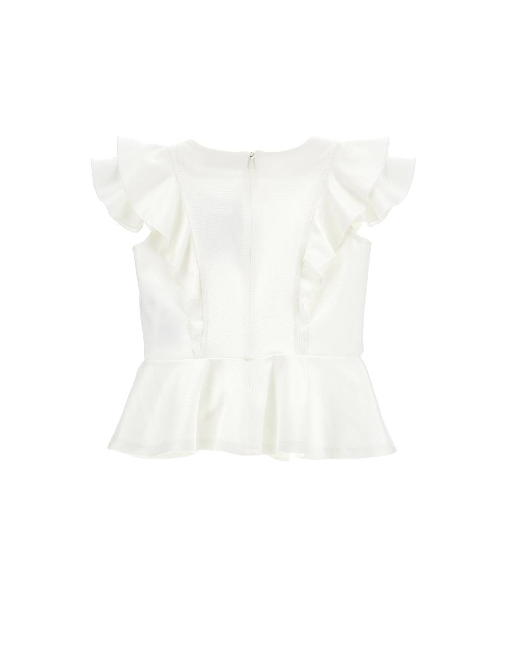 Monnalisa Top con rosa applicata Nuovo
