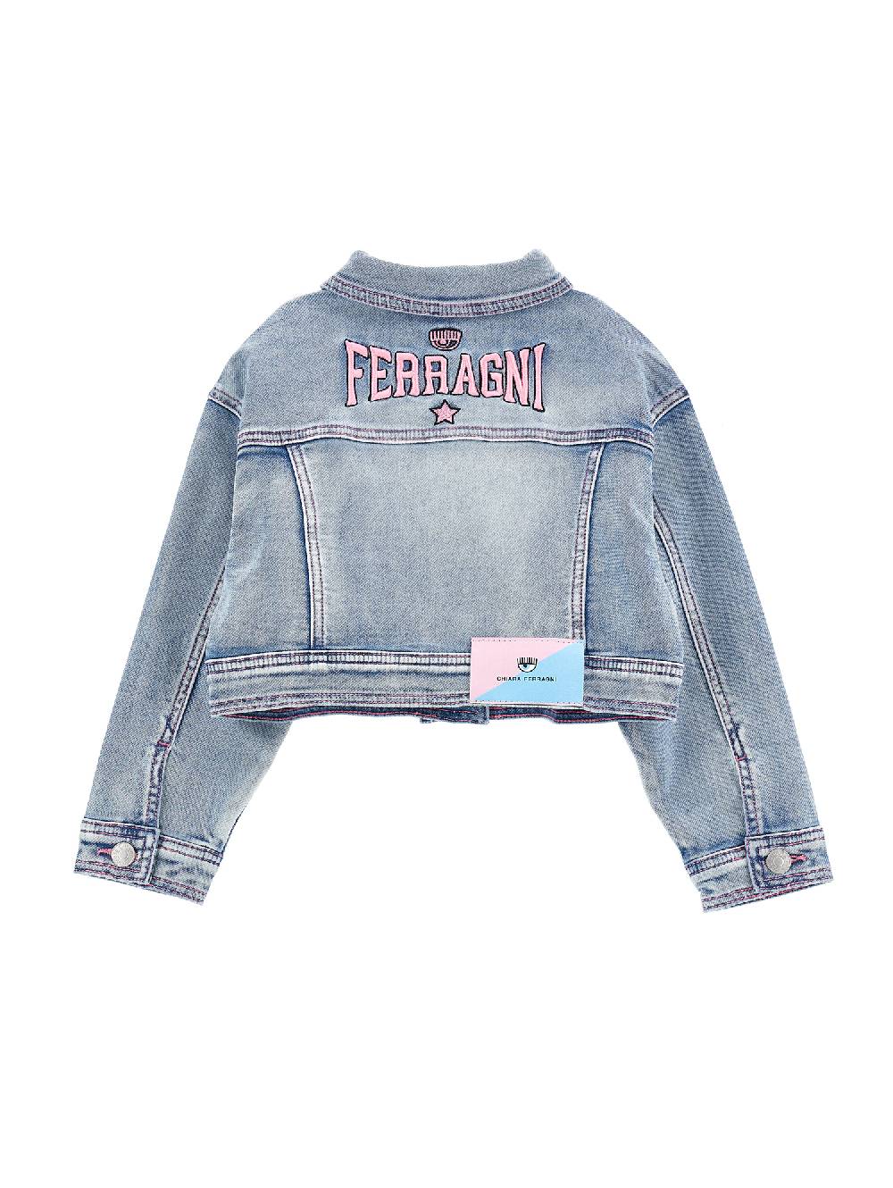 Monnalisa Giacchino jeans CF Ferragni Stretch In Vendita