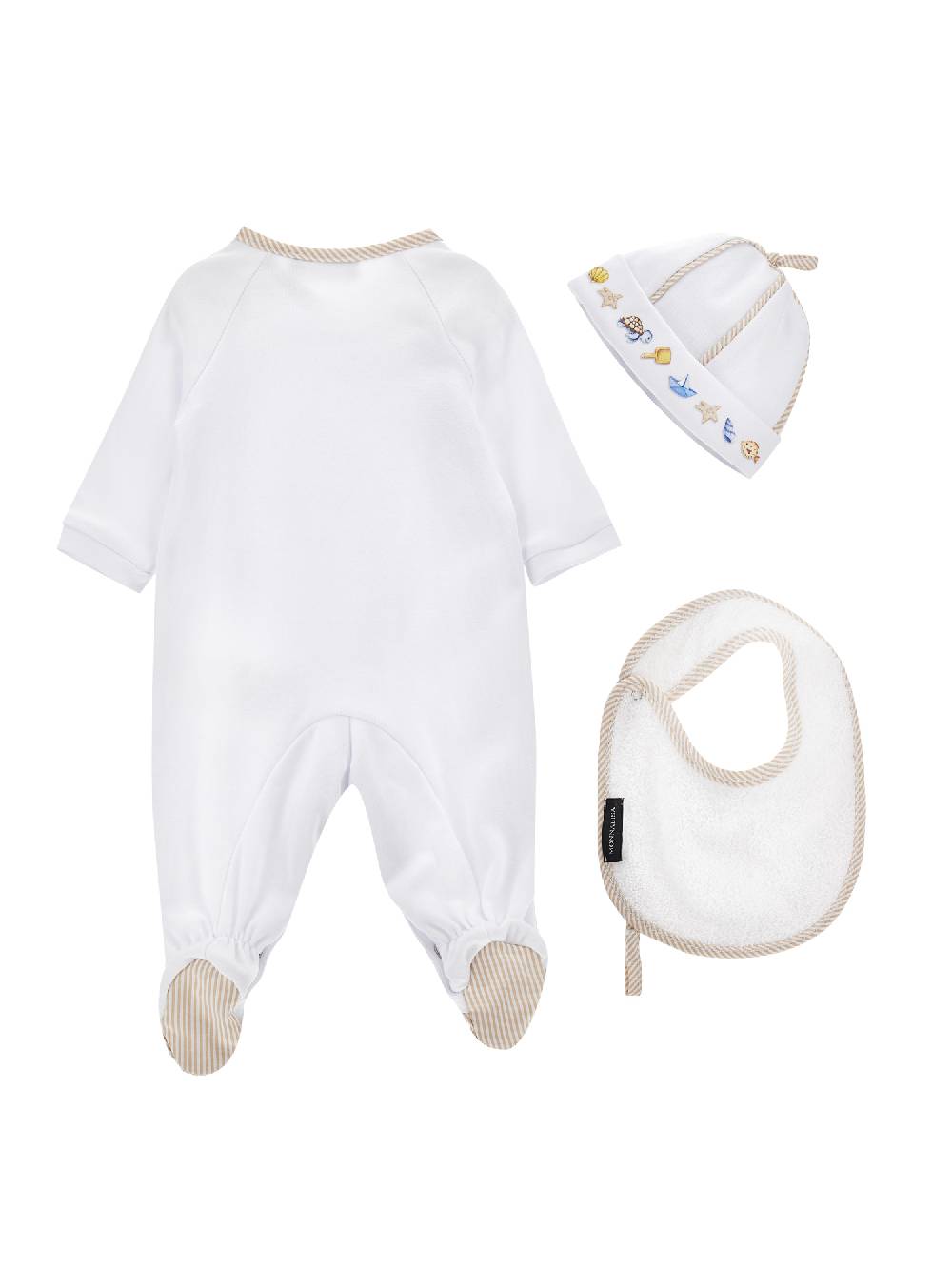 Monnalisa Completo neonato, tre pezzi cotone Mickey Mouse Negozio