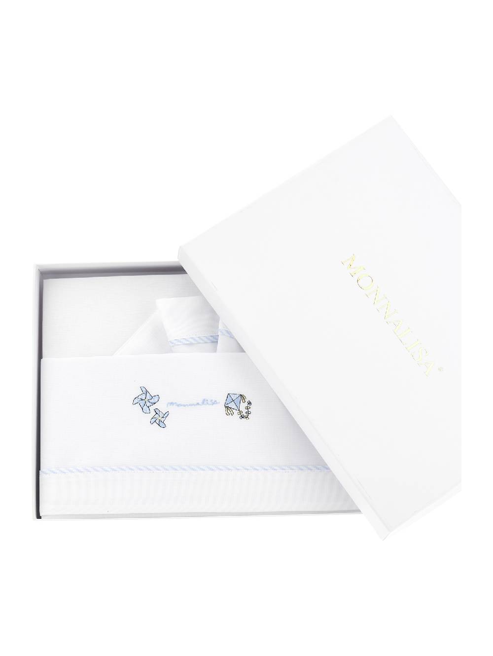 Monnalisa Set lenzuola cotone neonato In Saldo