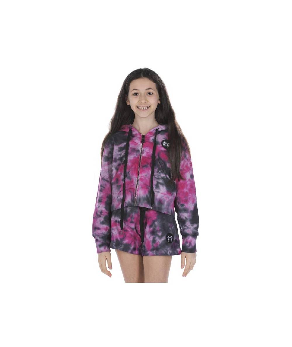 Lab84 FELPA ZIP CROP TOP Fino Al -60%