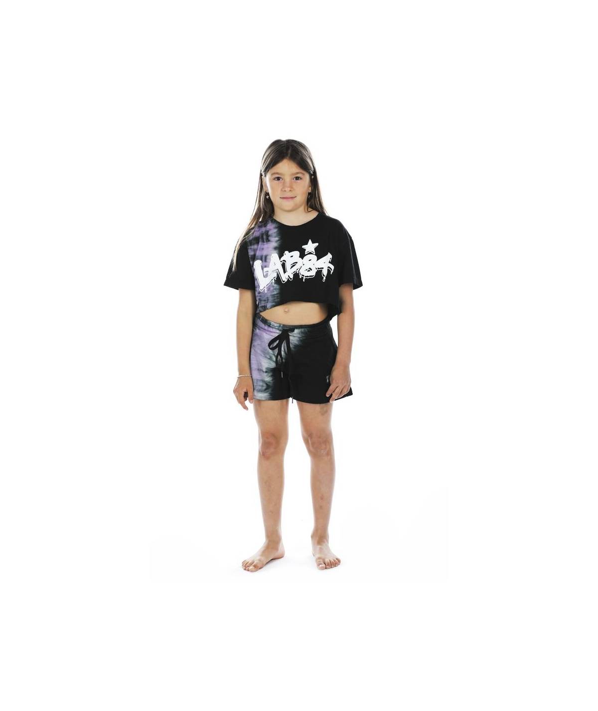 Lab84 T-SHIRT CROP TOP Vendita Calda