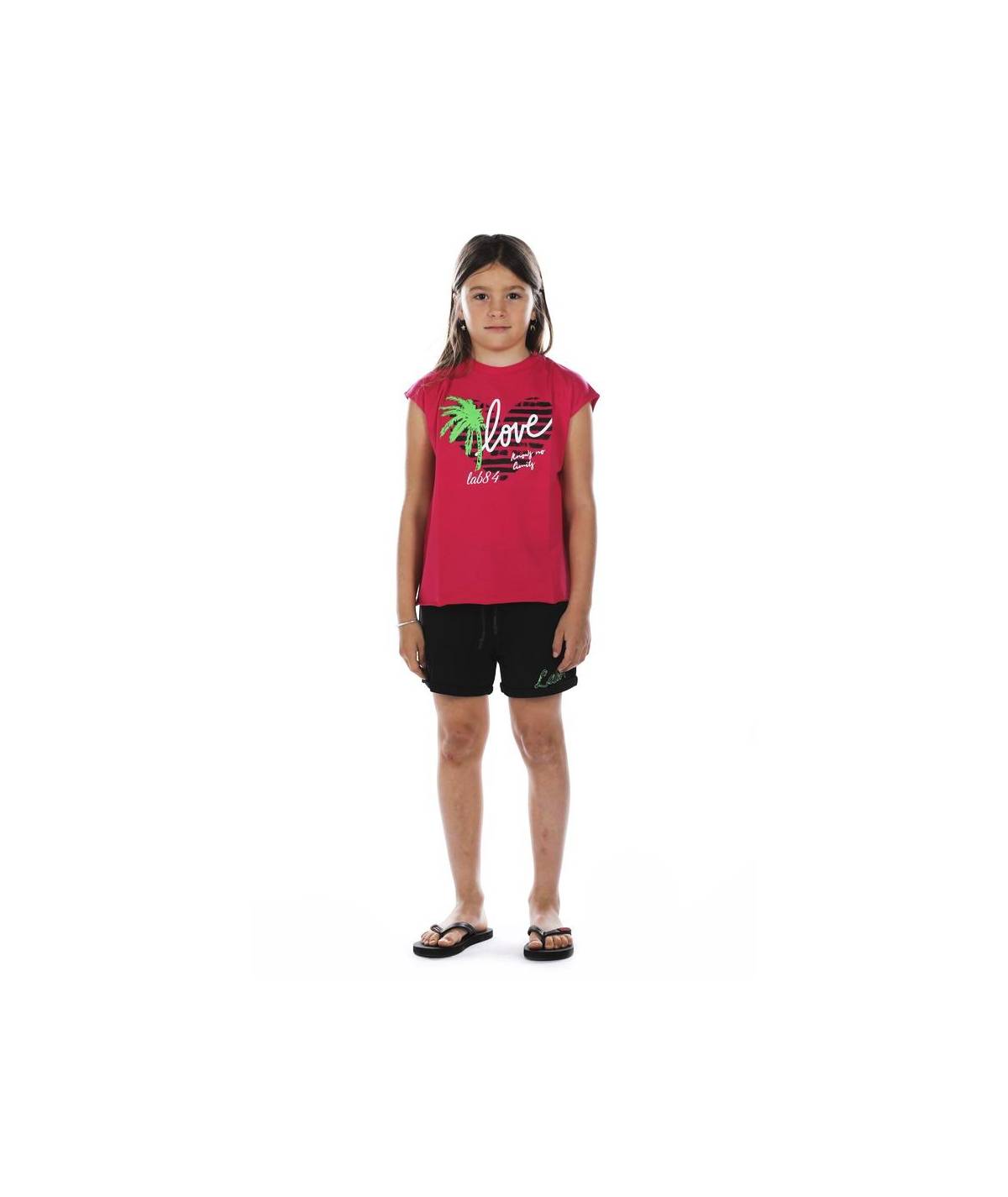 Lab84 T-SHIRT CROP TOP Vendita Economica