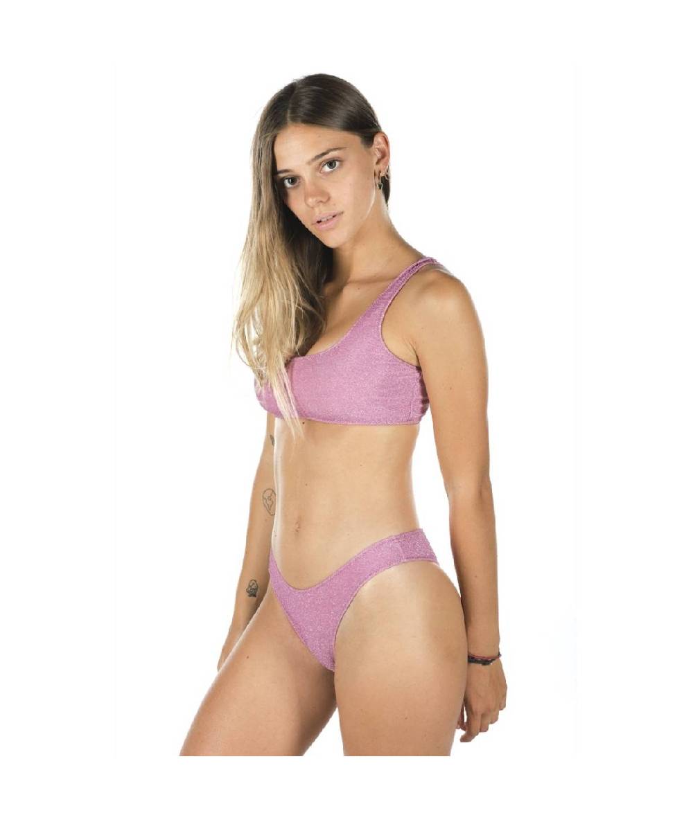 Lab84 CANOTTA TOP + SLIP GAMBATO Spedizione Gratuita