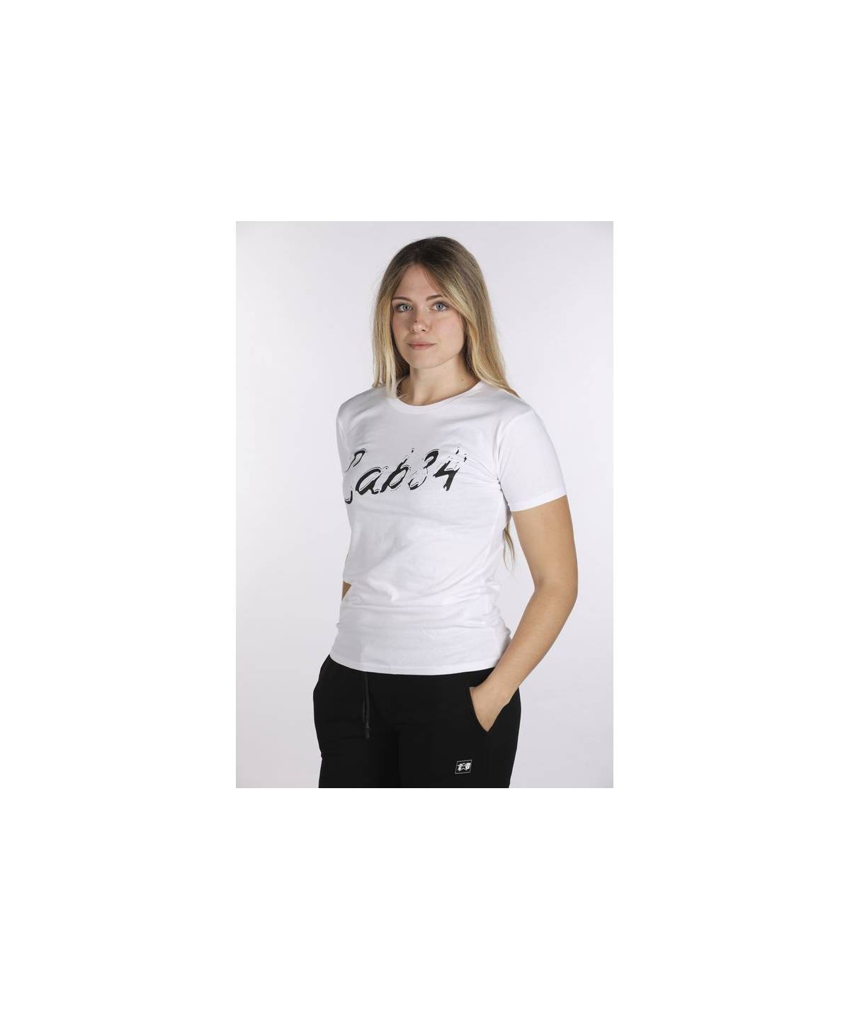 Lab84 T-SHIRT GIRO M/M Moda
