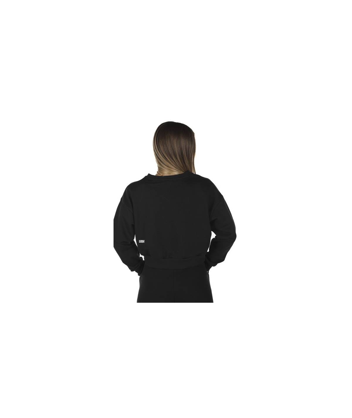 Lab84 FELPA CROP TOP GIROCOLLO Shopping Online